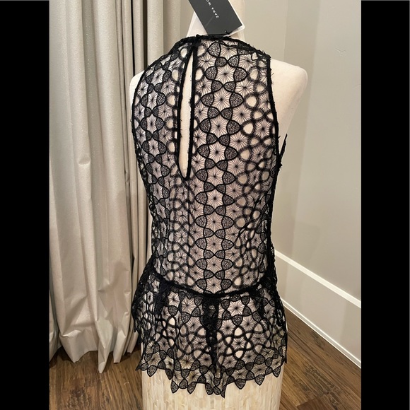 BRAND NEW W/TAGS GORGEOUS BLACK LACE ZARA SLEEVELESS TOP! 😍 - Picture 7 of 10